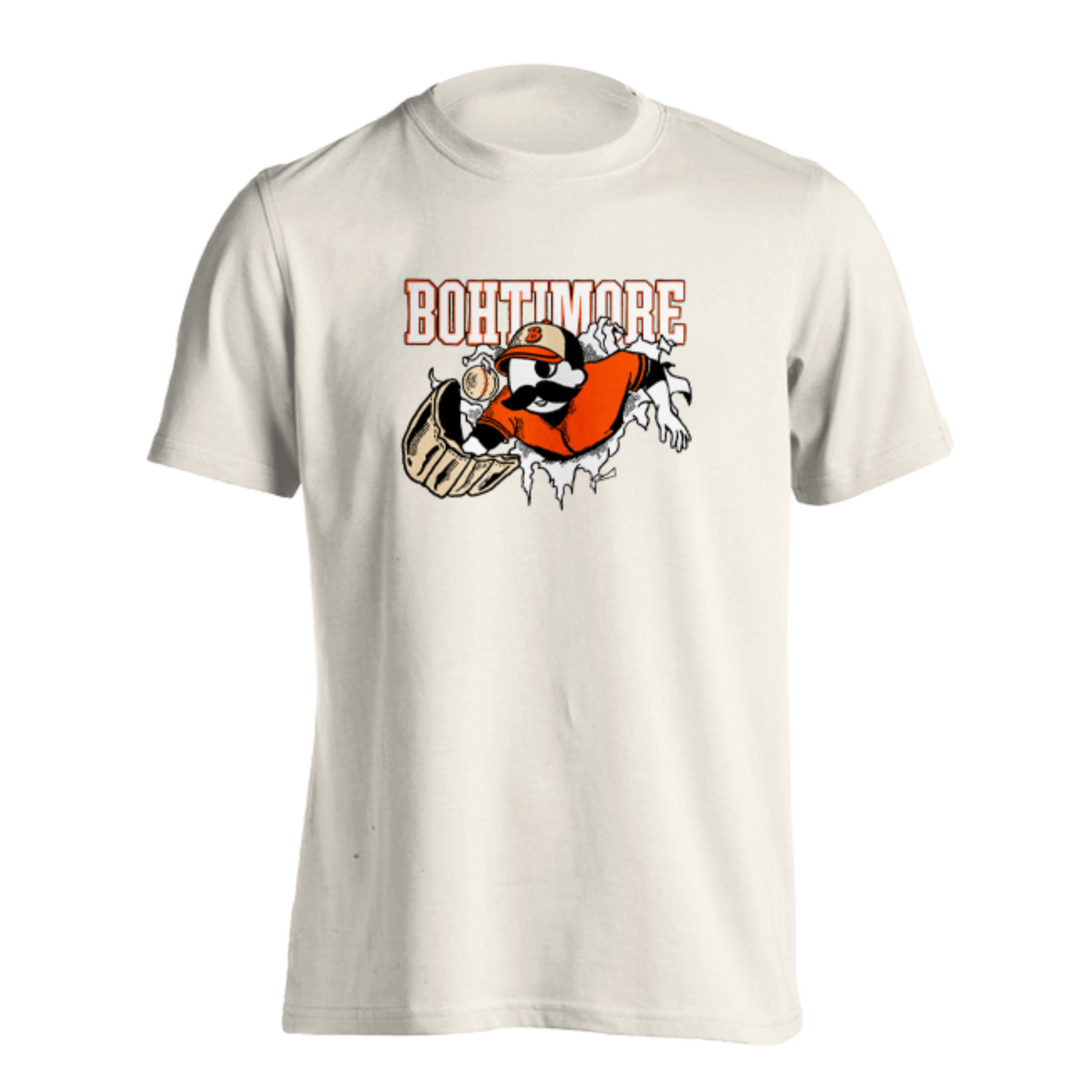 Natty Boh Baseball Breakthrough (Ivory) / T-Shirt