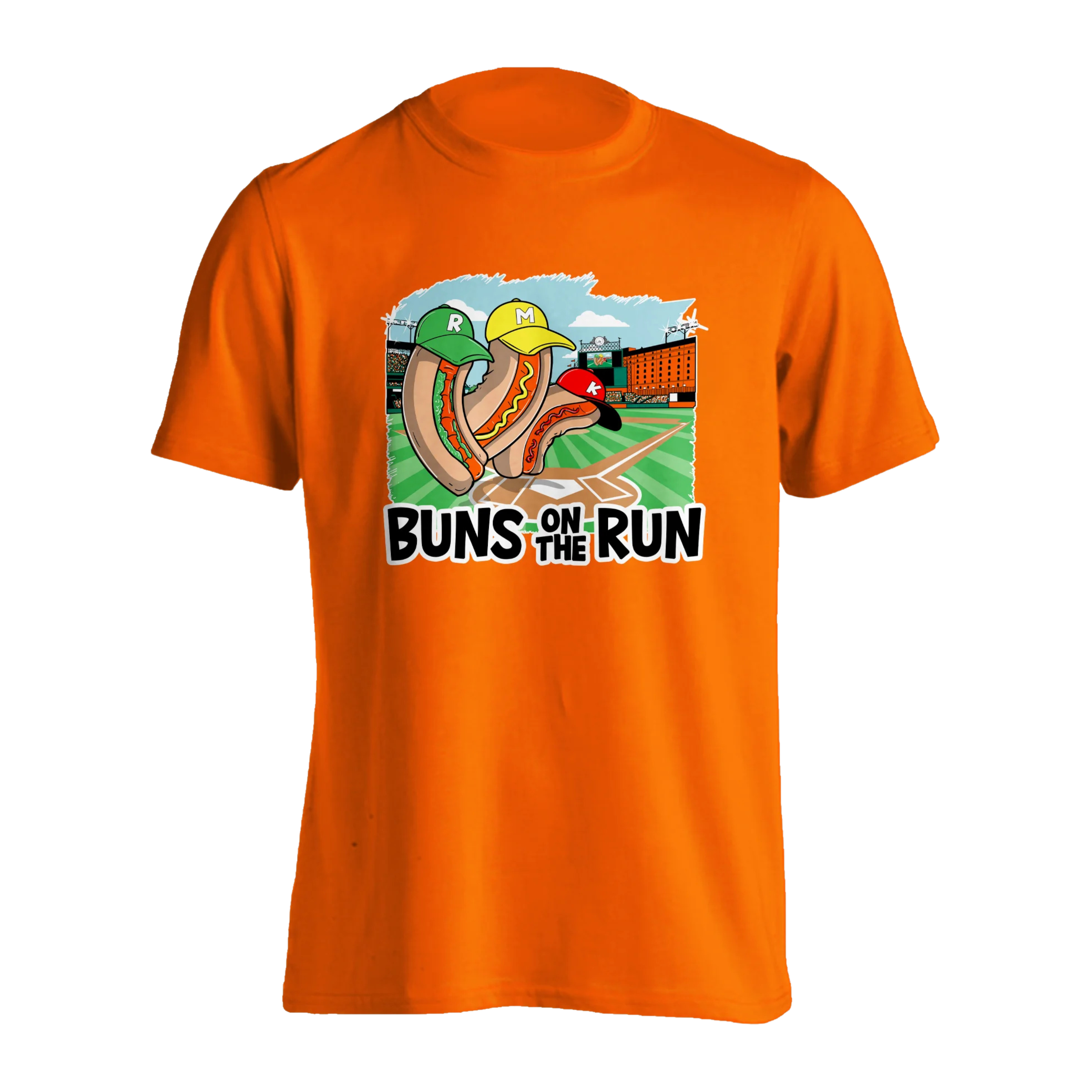 Wear Maryland Buns on the Run (Orange) / T-Shirt