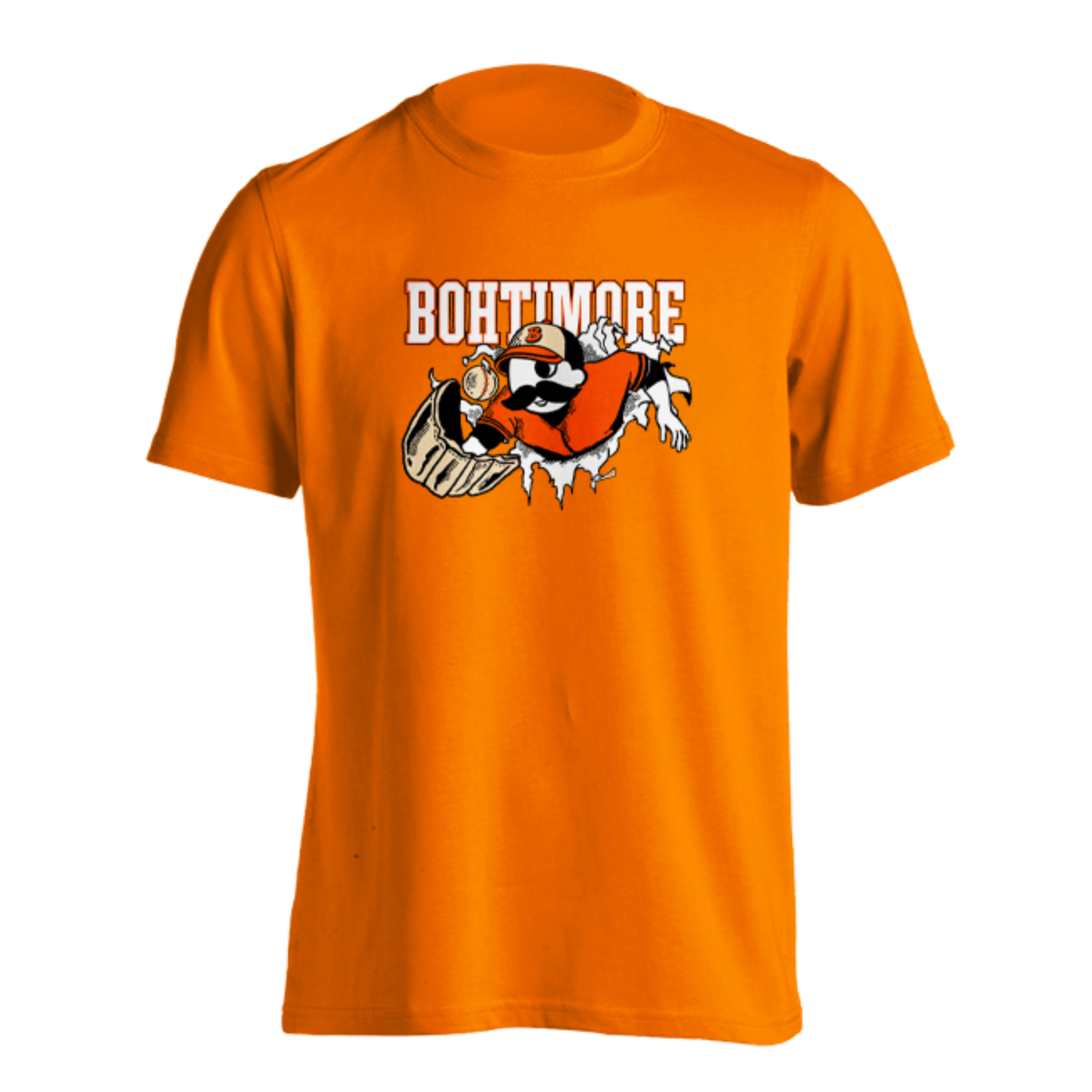 Natty Boh Baseball Breakthrough (Burnt Orange) / T-Shirt