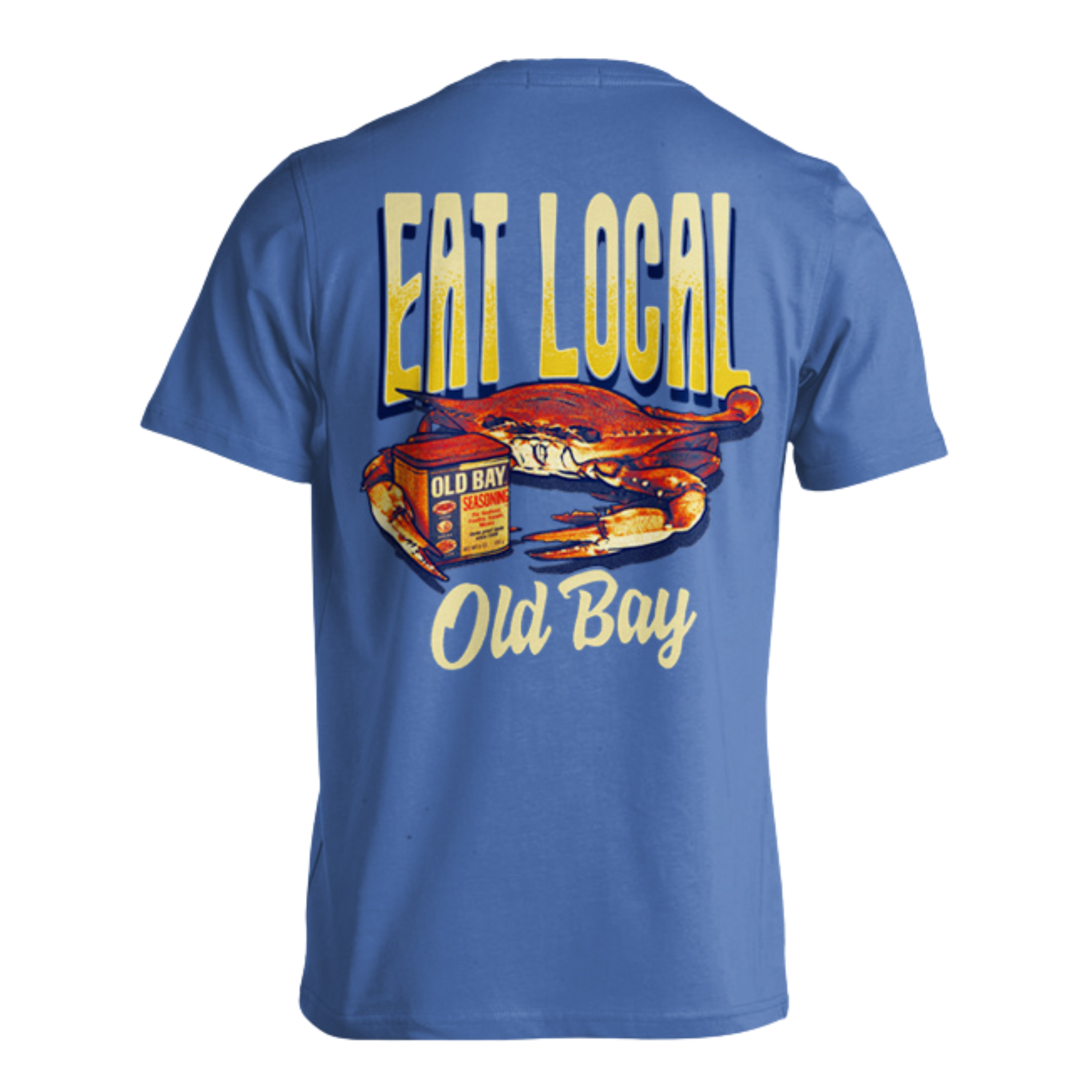 OLD BAY Eat Local (Flo Blue) / T-Shirt