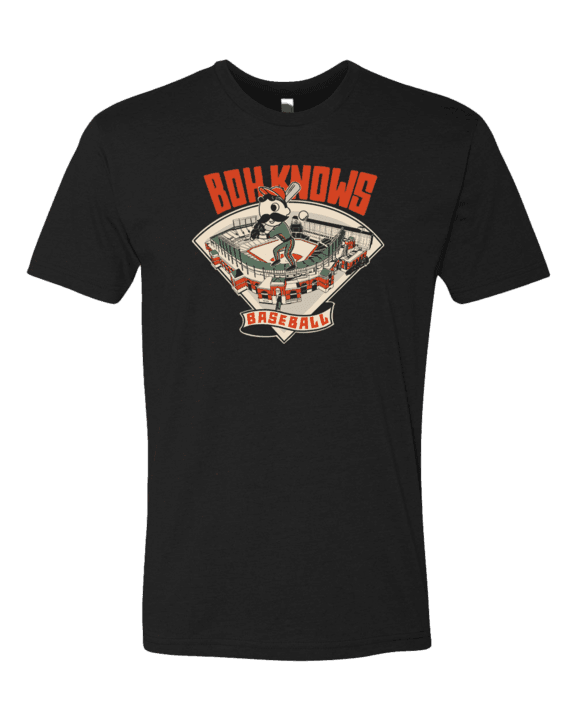 National Bohemian Boh Knows Baseball (Black) / Shirt
