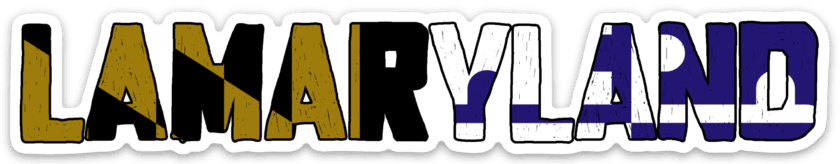 LAMARYLAND / Sticker - Route One Apparel