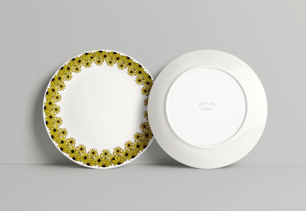 Black Eyed Susan Rim / Plate