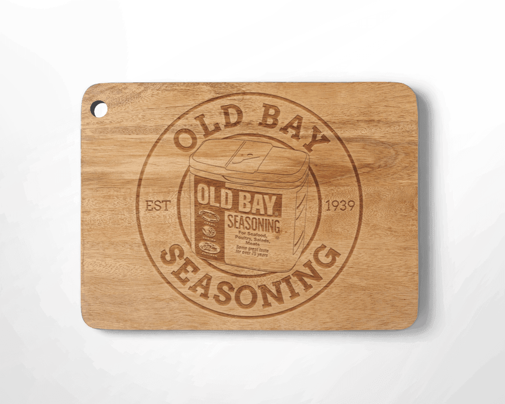 Licensing - Old Bay Classic Circle OLD BAY Seasoning / Bamboo Cutting Board 1