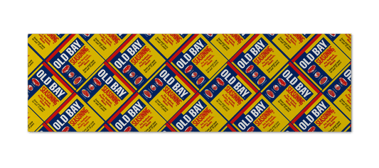 Licensing - Old Bay Flat OLD BAY Can Pattern / Headband Yellow