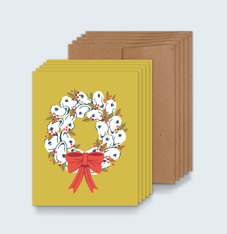 Oyster Reef / Seasonal Greeting Card - Route One Apparel