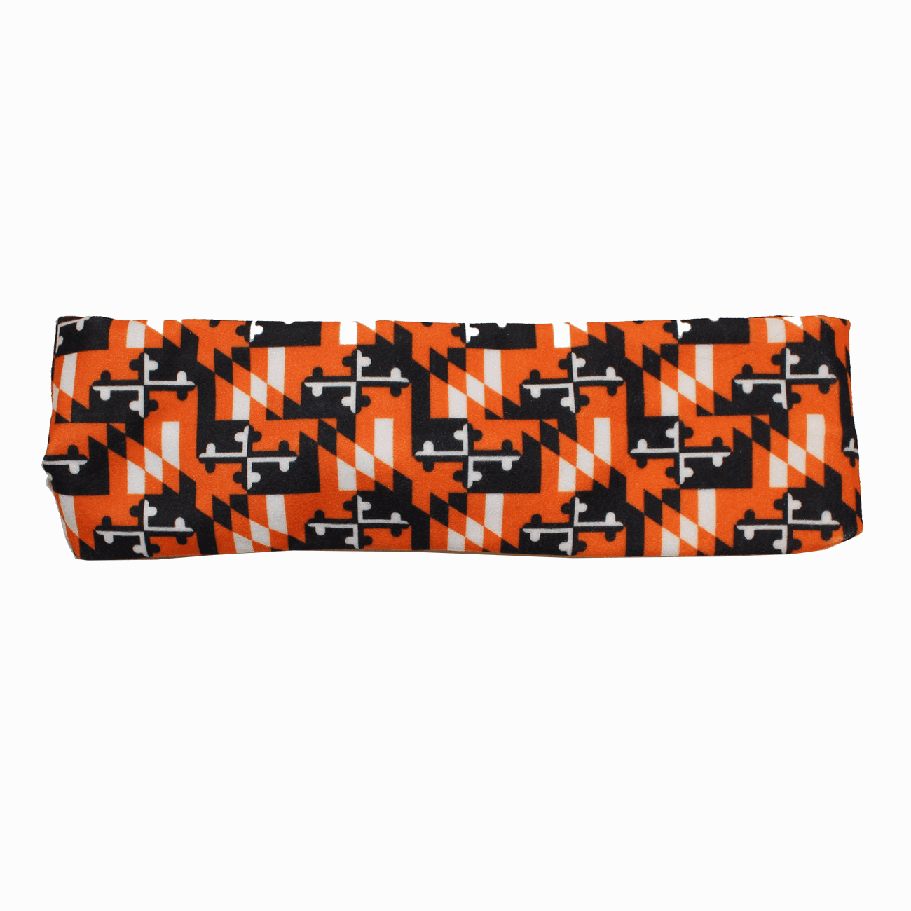 Maryland Flag Black & Orange (Style 3) / Headband