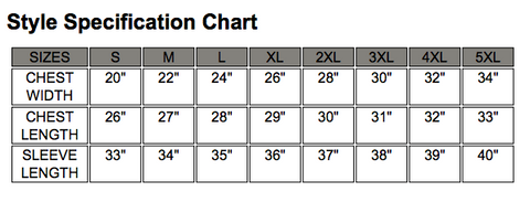 Black Eyed Susan Cats (Charcoal) / Crew Sweatshirt size chart