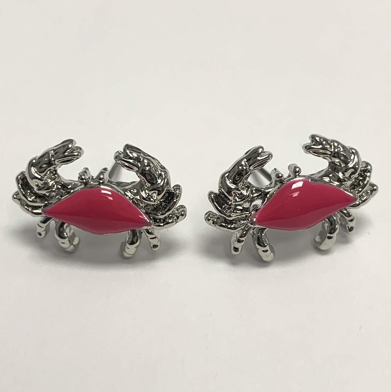 Crab / Post Earrings