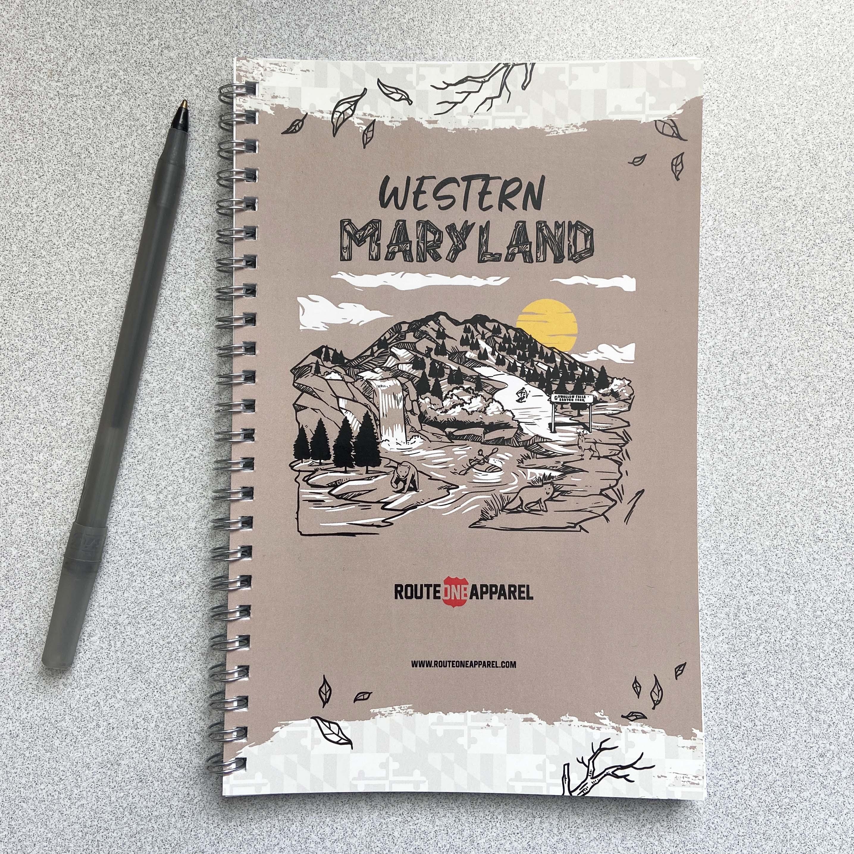 Western Maryland  / Spiral Notebook