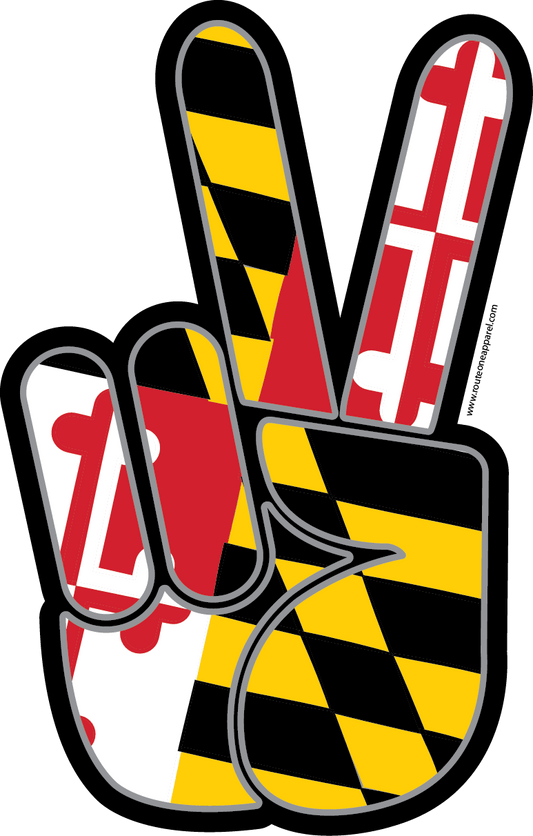 Maryland Peace / Magnet - Route One Apparel