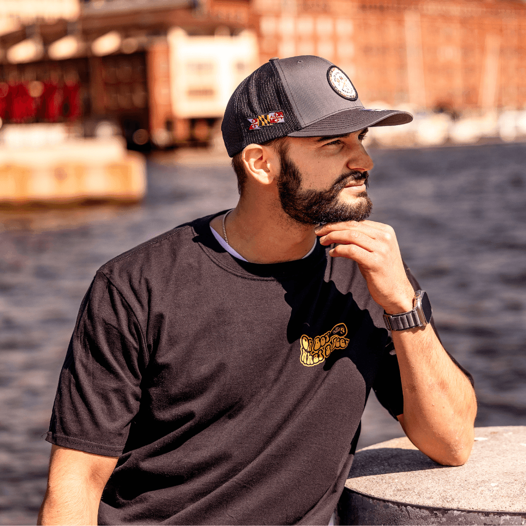 Oh Boy What a Beer - Land of Pleasant Living 70's Retro (Black) / Shirt - Route One Apparel