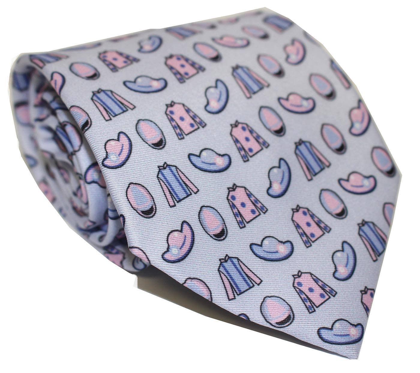 Pastel Race Day (Light Blue) / Tie - Route One Apparel