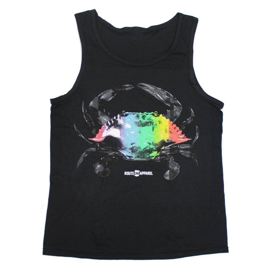 Color Crab (Black) / Tank - Route One Apparel