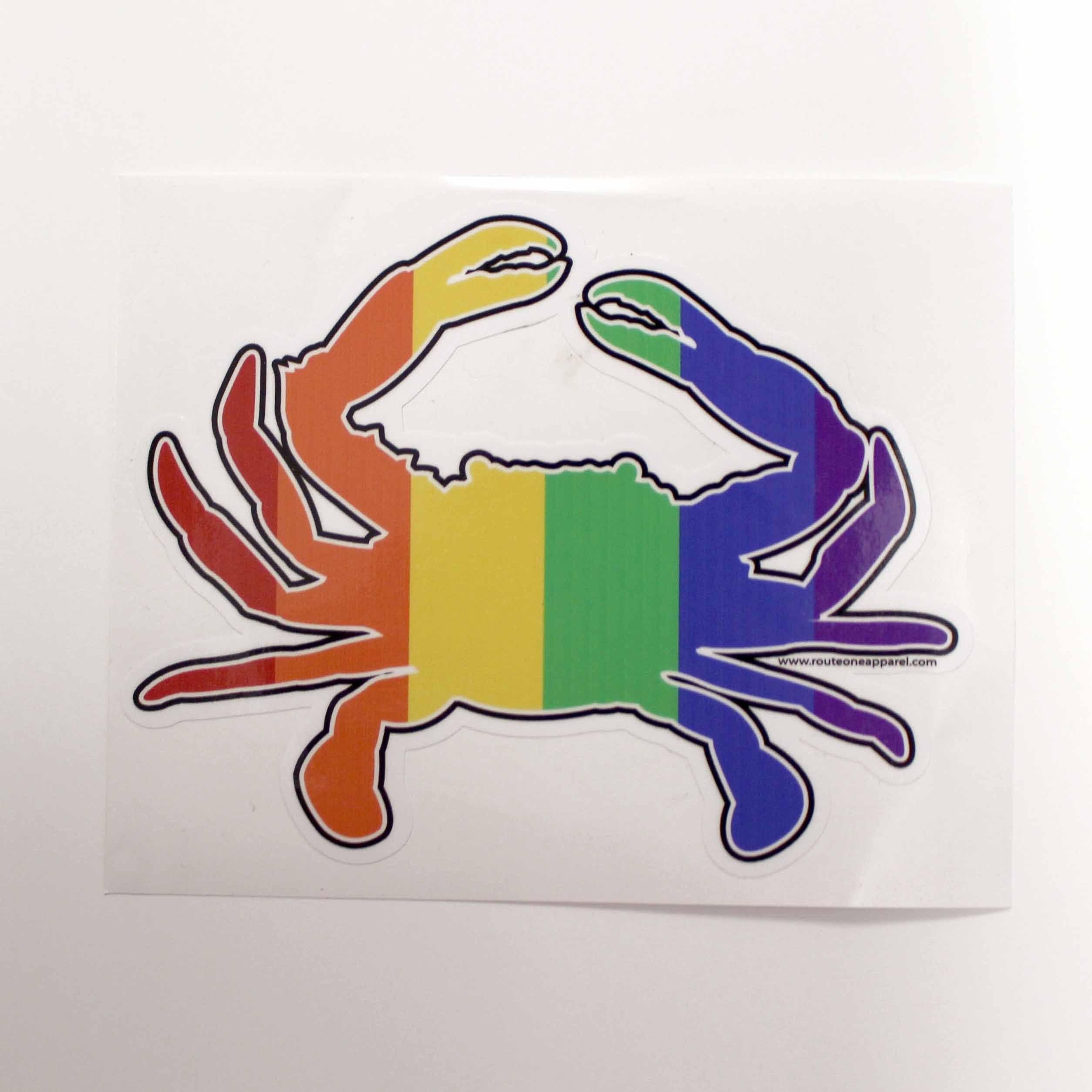 Color Crab / Sticker - Route One Apparel