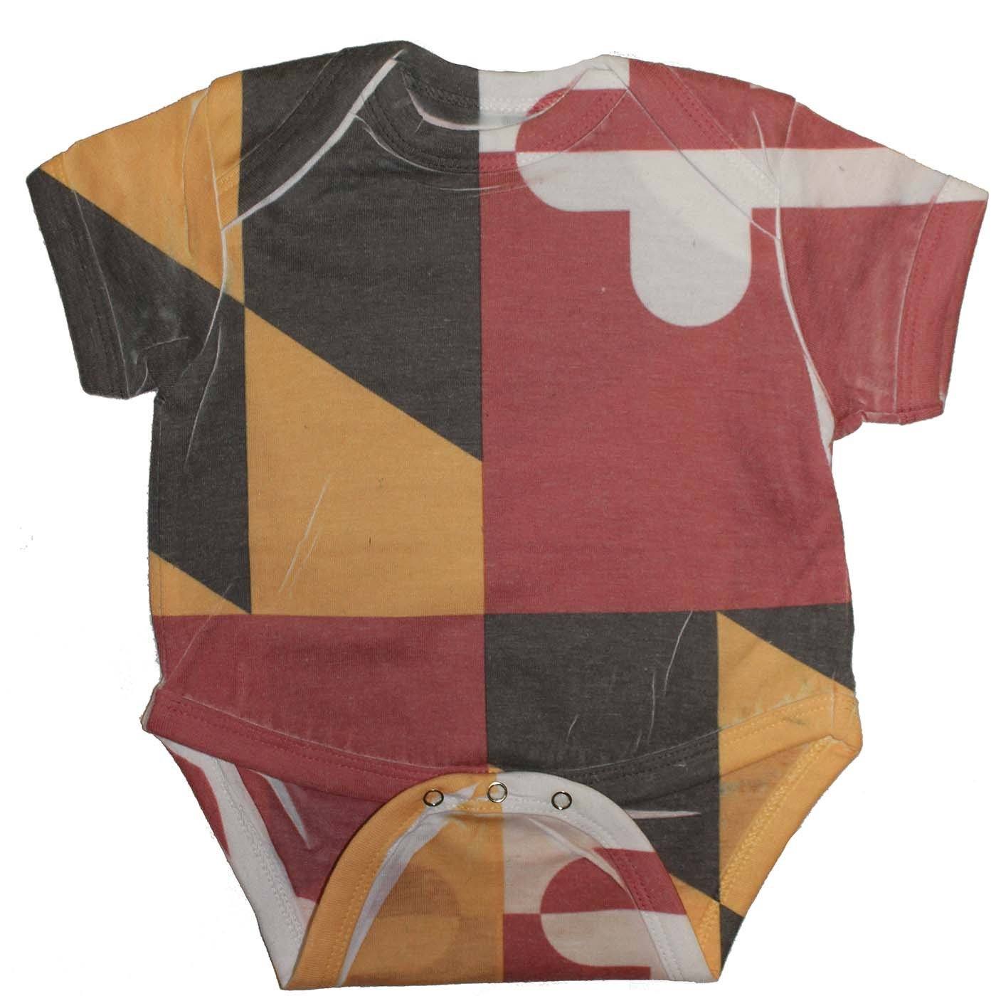 Maryland Flag / Baby Onesie - Route One Apparel