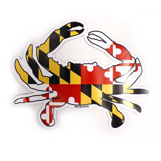 Maryland Full Flag Crab / Magnet - Route One Apparel