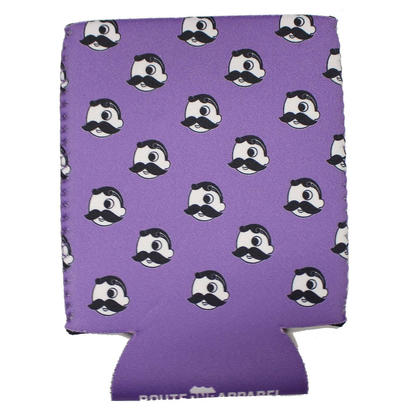 Natty Boh Logo Pattern (Purple) / Can Cooler - Route One Apparel