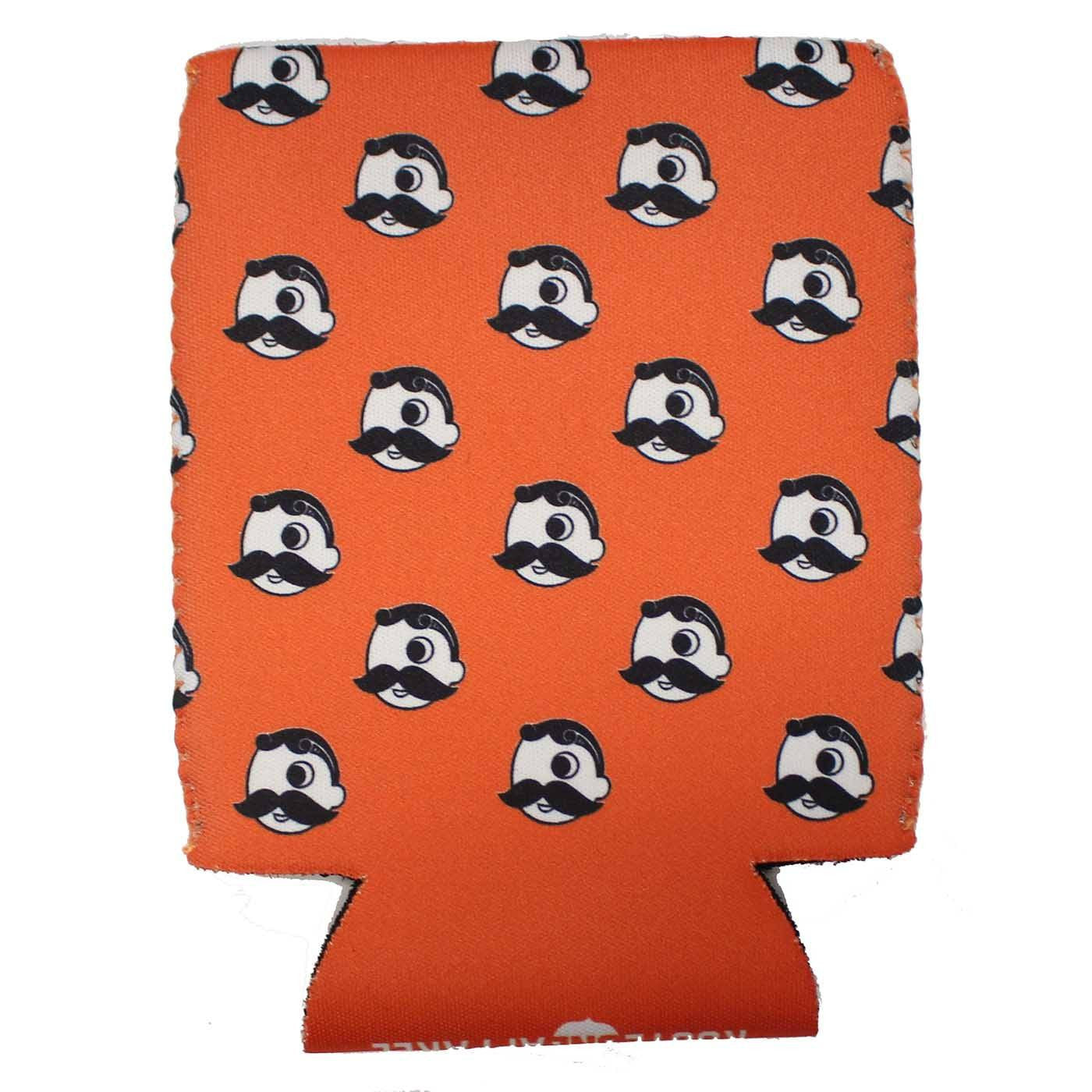 Natty Boh Logo Pattern (Orange) / Can Cooler - Route One Apparel
