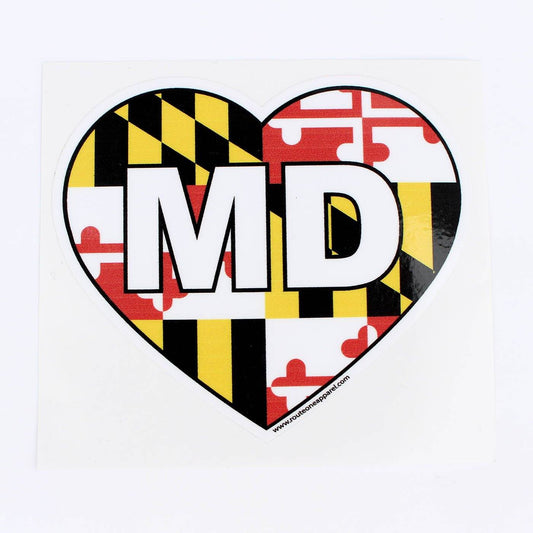 Maryland Heart / Sticker - Route One Apparel