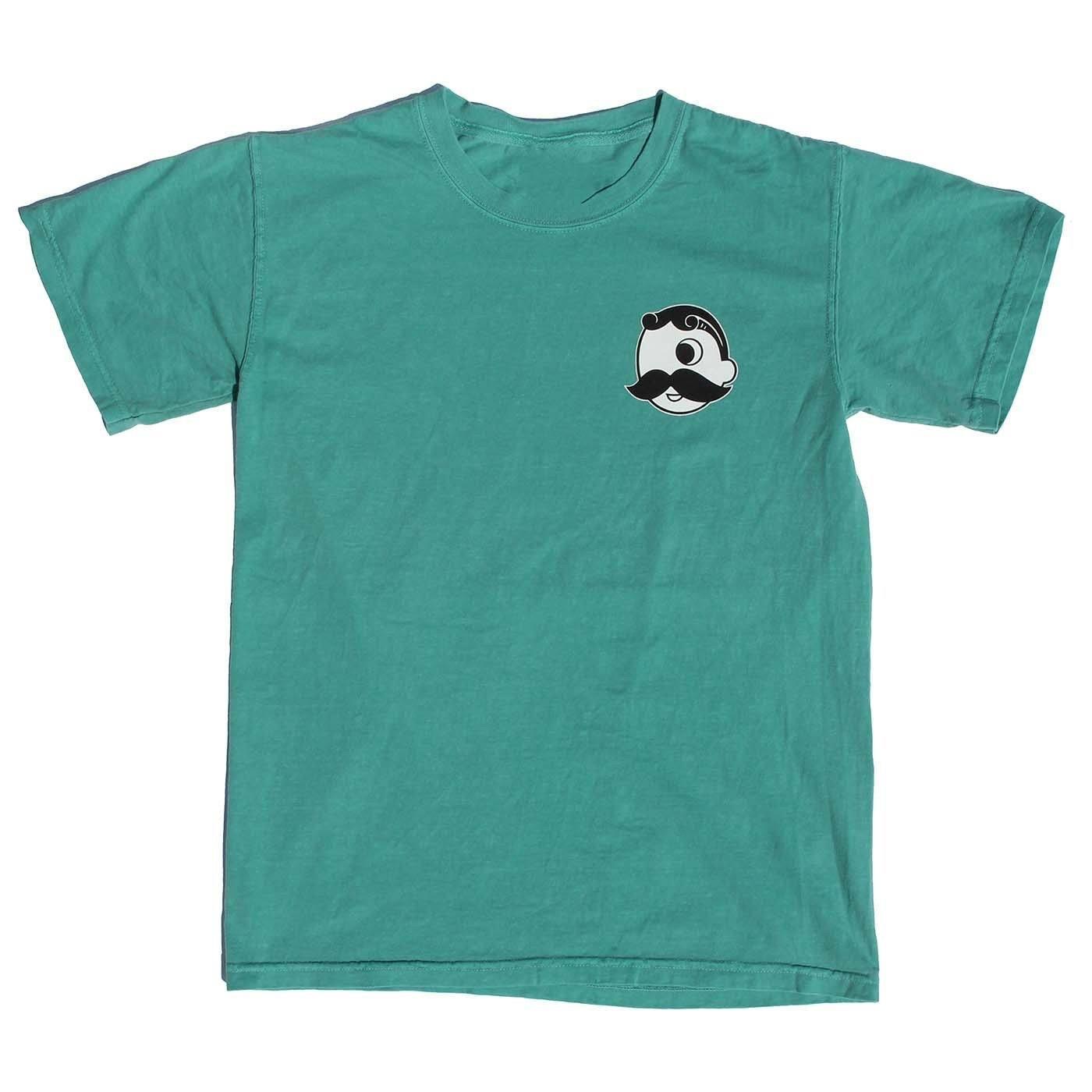 Natty Boh Bottle Cap (Seafoam Green) / Shirt - Route One Apparel
