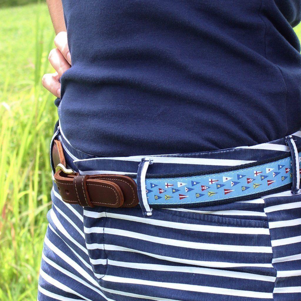 Yacht Club Burgee / Belt - Route One Apparel