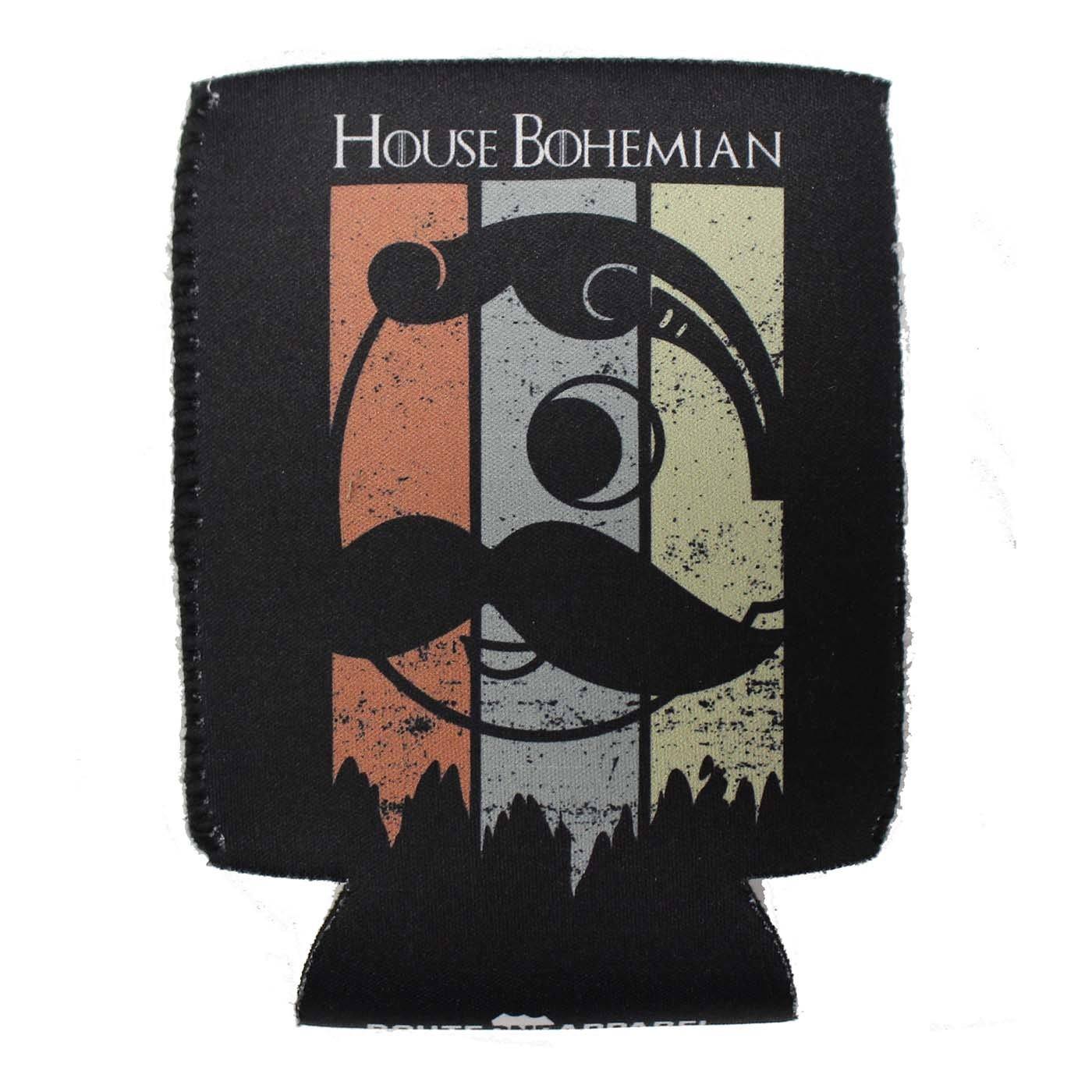 House Bohemian (Black) / Can Cooler - Route One Apparel