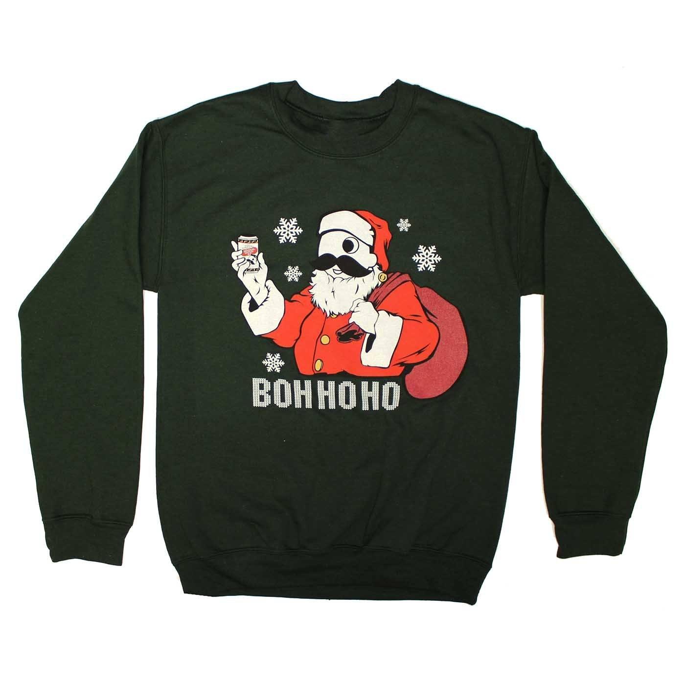 Boh Ho Ho V2.0 (Green) / Crew Sweatshirt - Route One Apparel