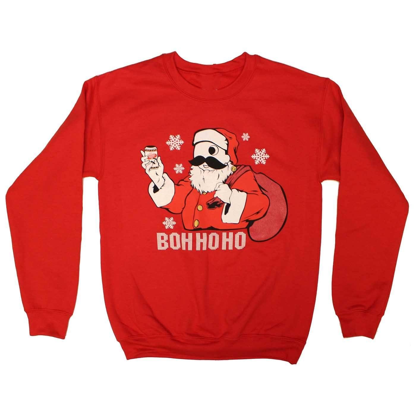 Boh Ho Ho V2.0 (Red) / Crew Sweatshirt - Route One Apparel