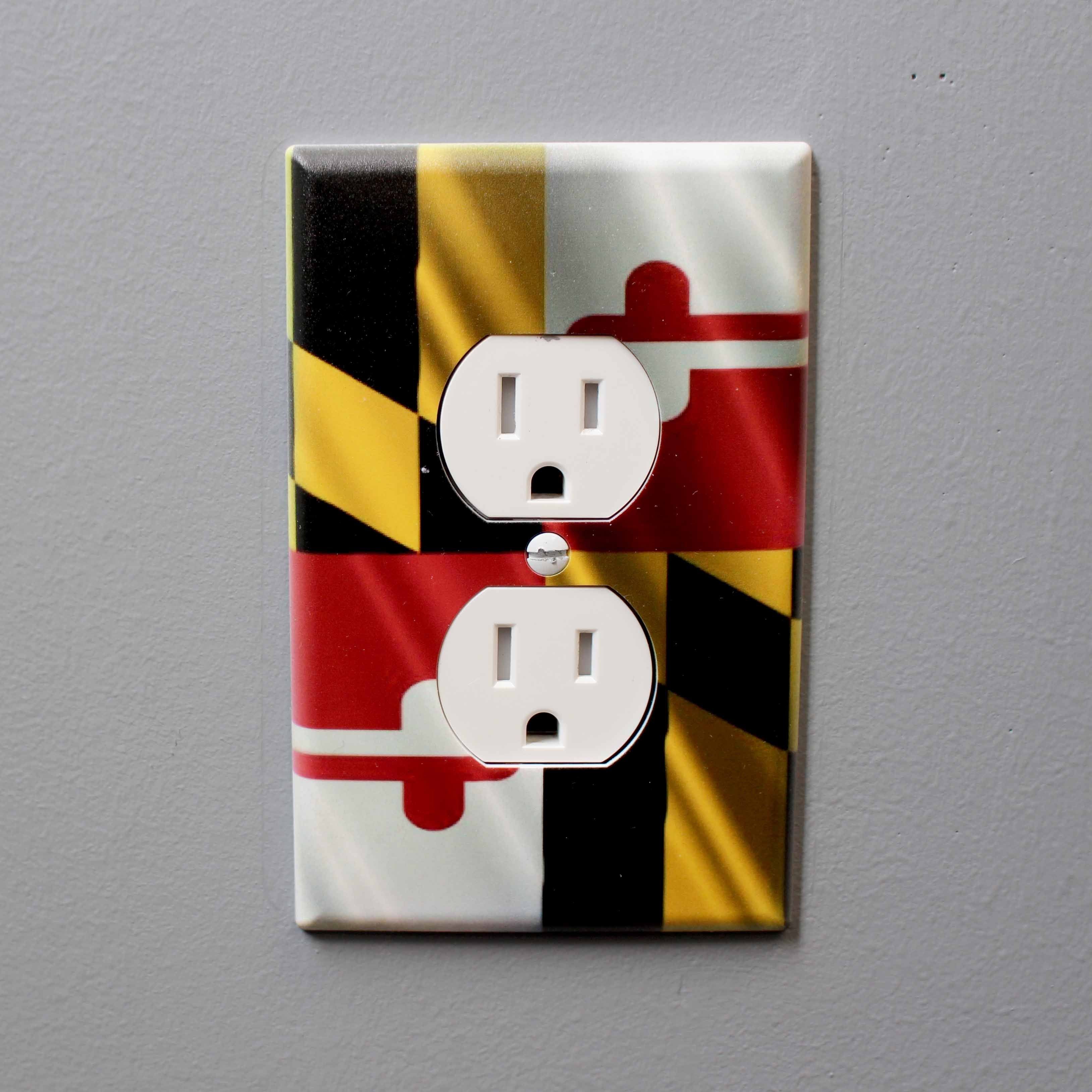 Maryland Flag / Outlet Cover - Route One Apparel