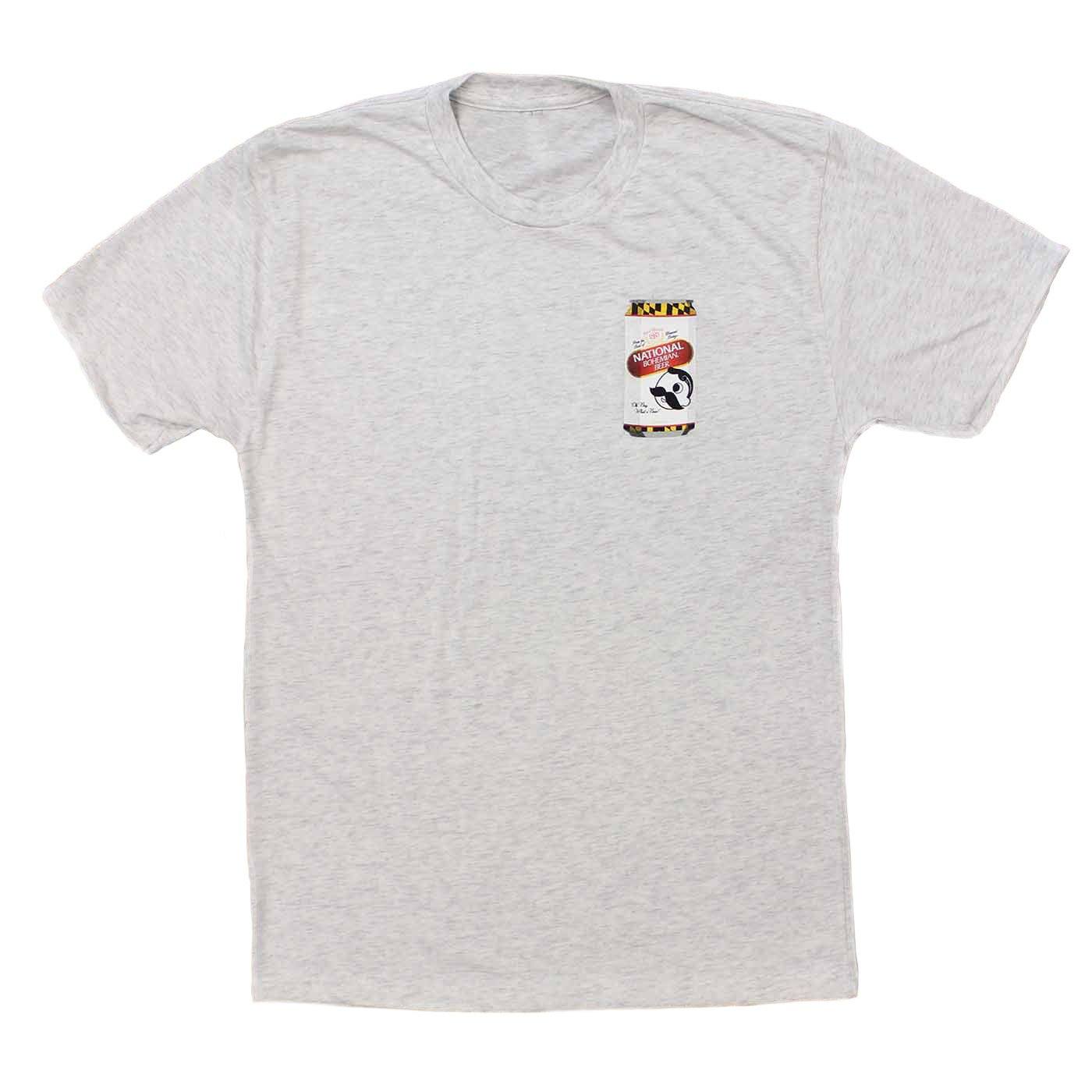 Natty Boh Commemorative Can (Heather White) / Shirt - Route One Apparel