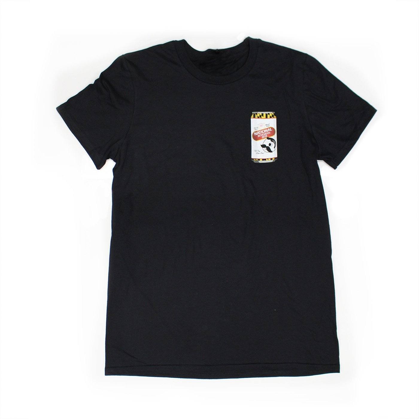 Natty Boh Commemorative Can (Black) / Shirt - Route One Apparel