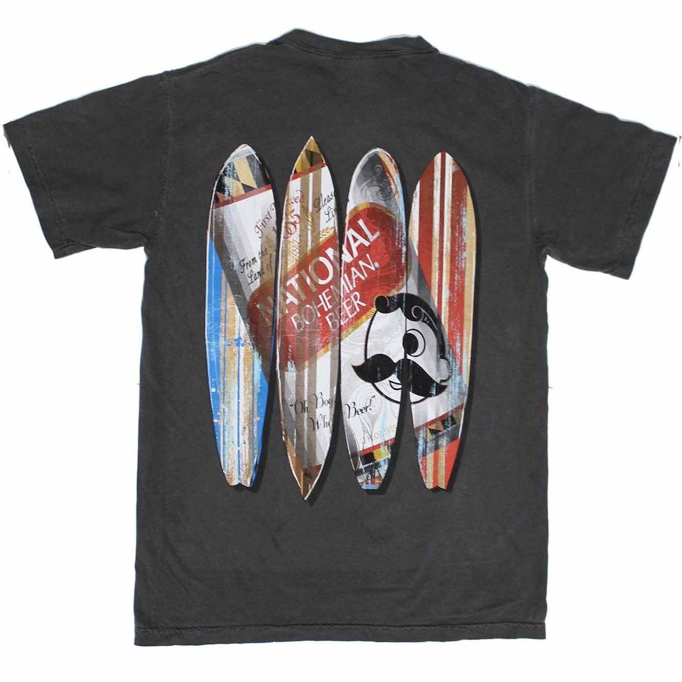 Natty Boh Can Surfboards (Pepper) / Shirt - Route One Apparel