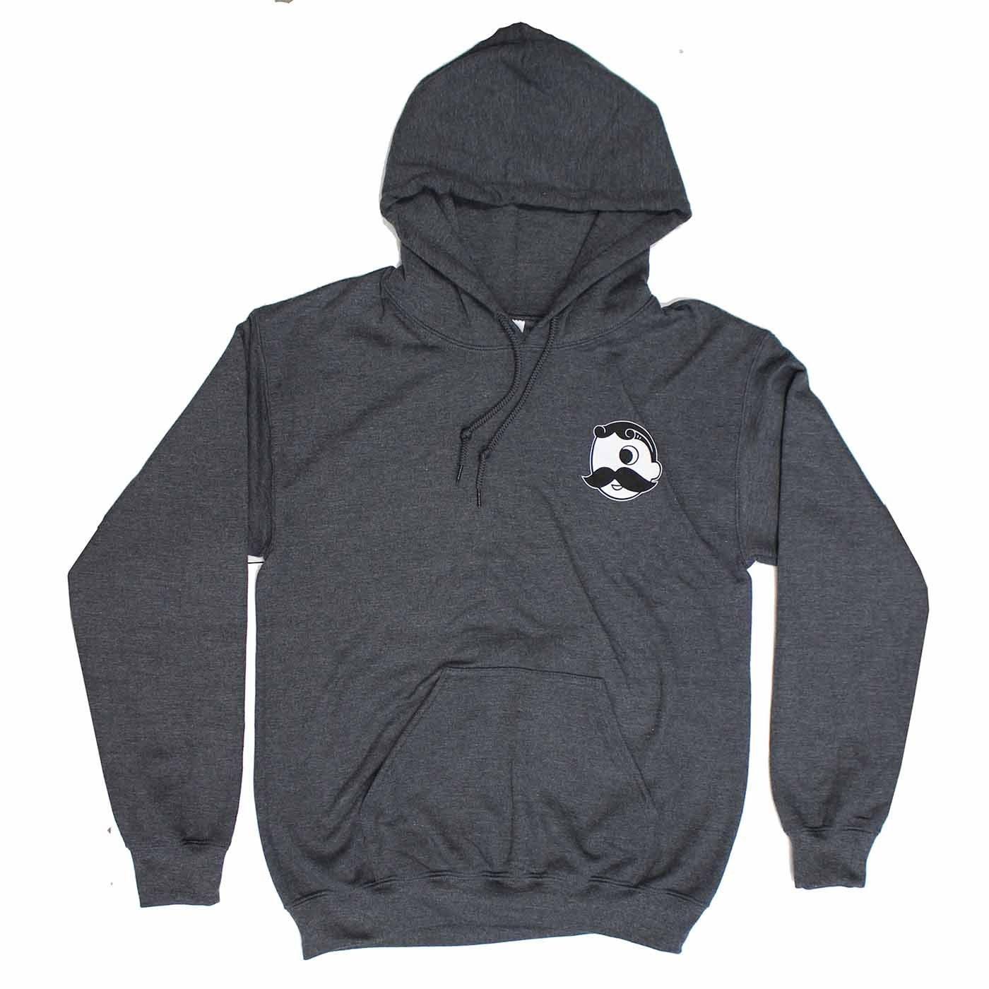 Natty Boh Can Surfboards (Dark Heather) / Hoodie - Route One Apparel