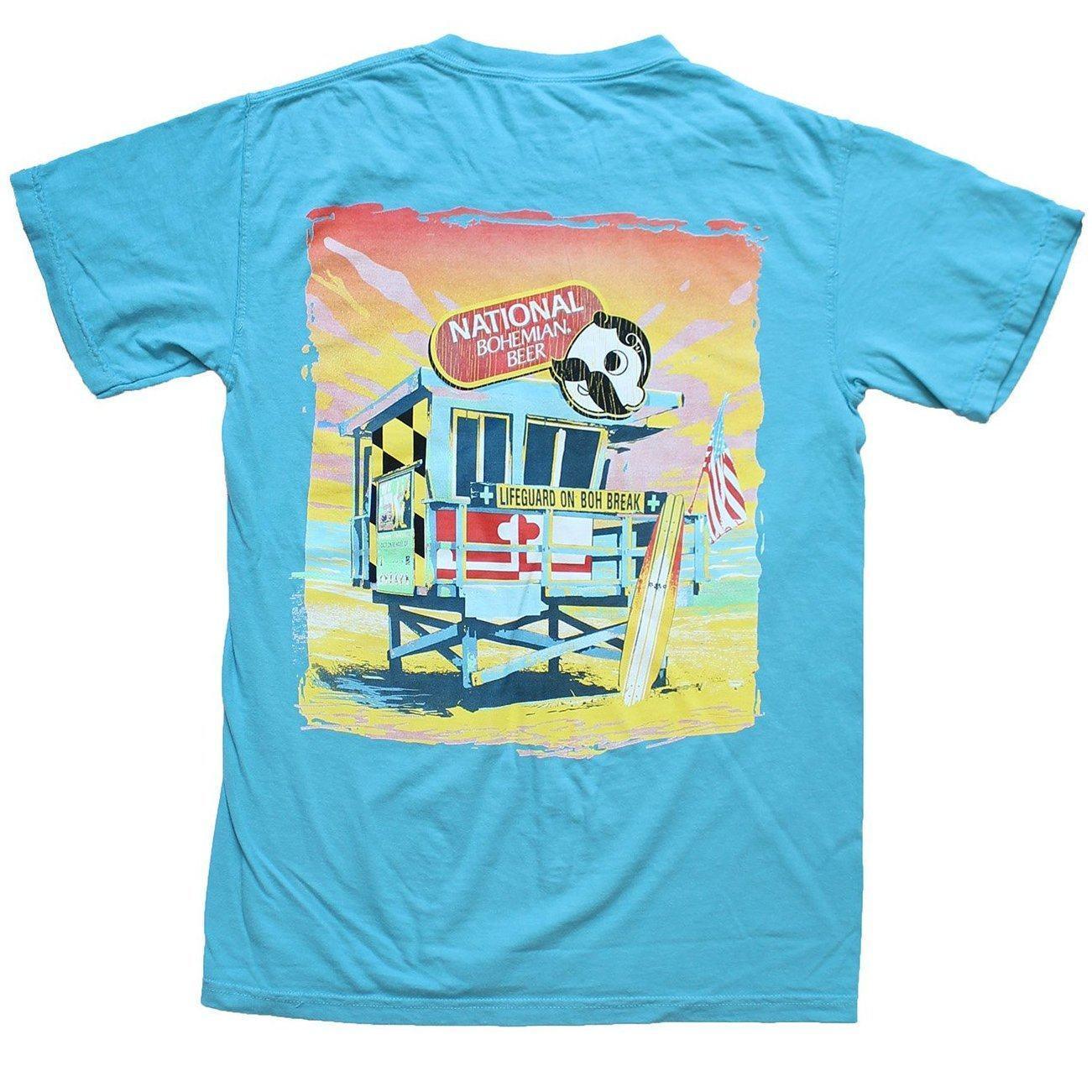 Natty Boh Lifeguard Stand (Sapphire) / Shirt - Route One Apparel