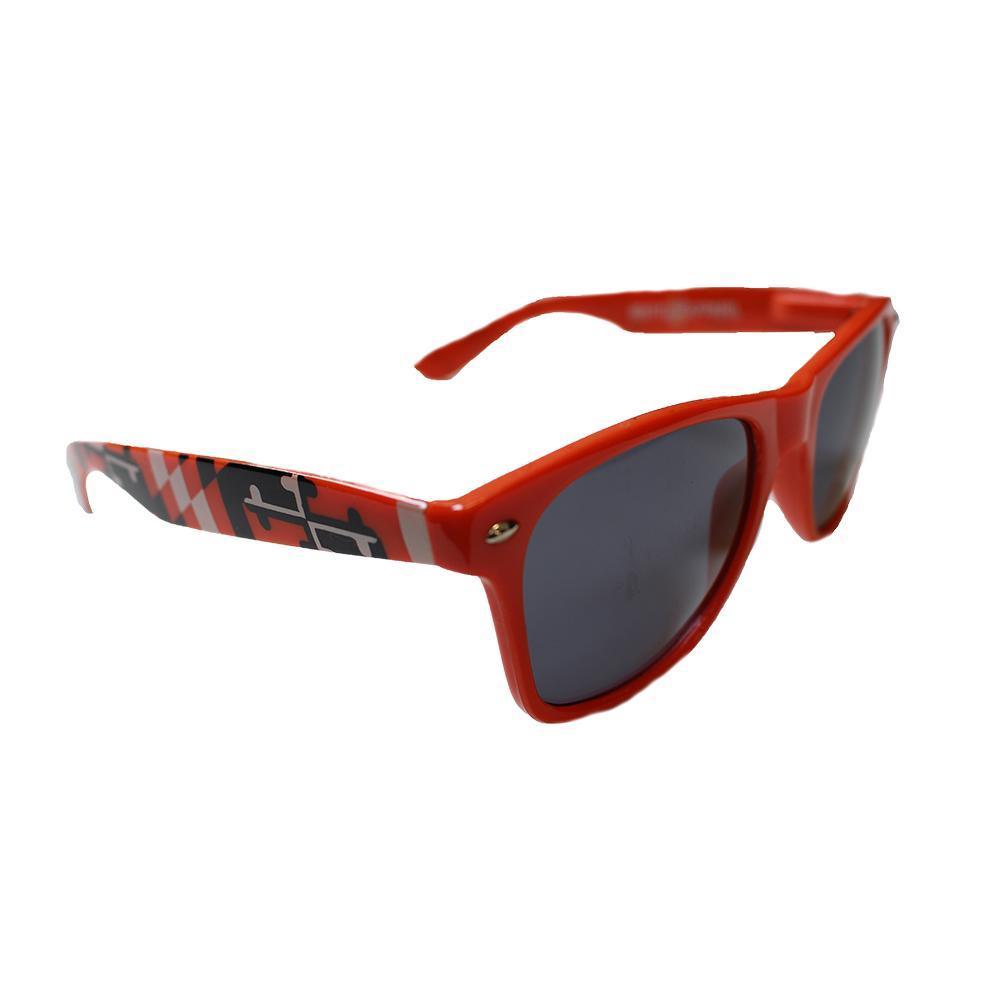 Maryland Full Flag Pattern (Black & Orange) / Shades - Route One Apparel