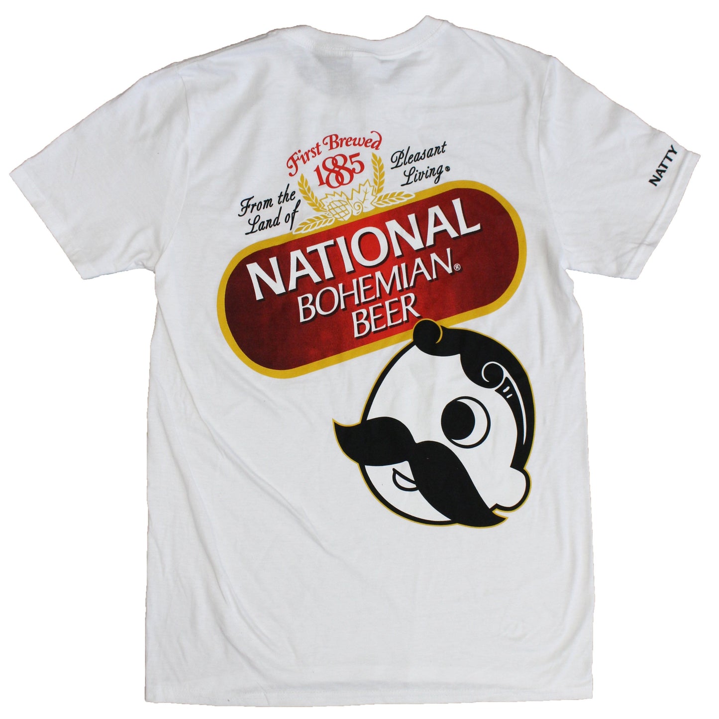 National Bohemian Beer Signature Classic (White) / Shirt - Route One Apparel
