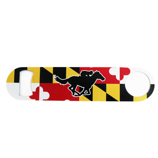 Maryland Flag Horse Race / Bottle Opener - Route One Apparel