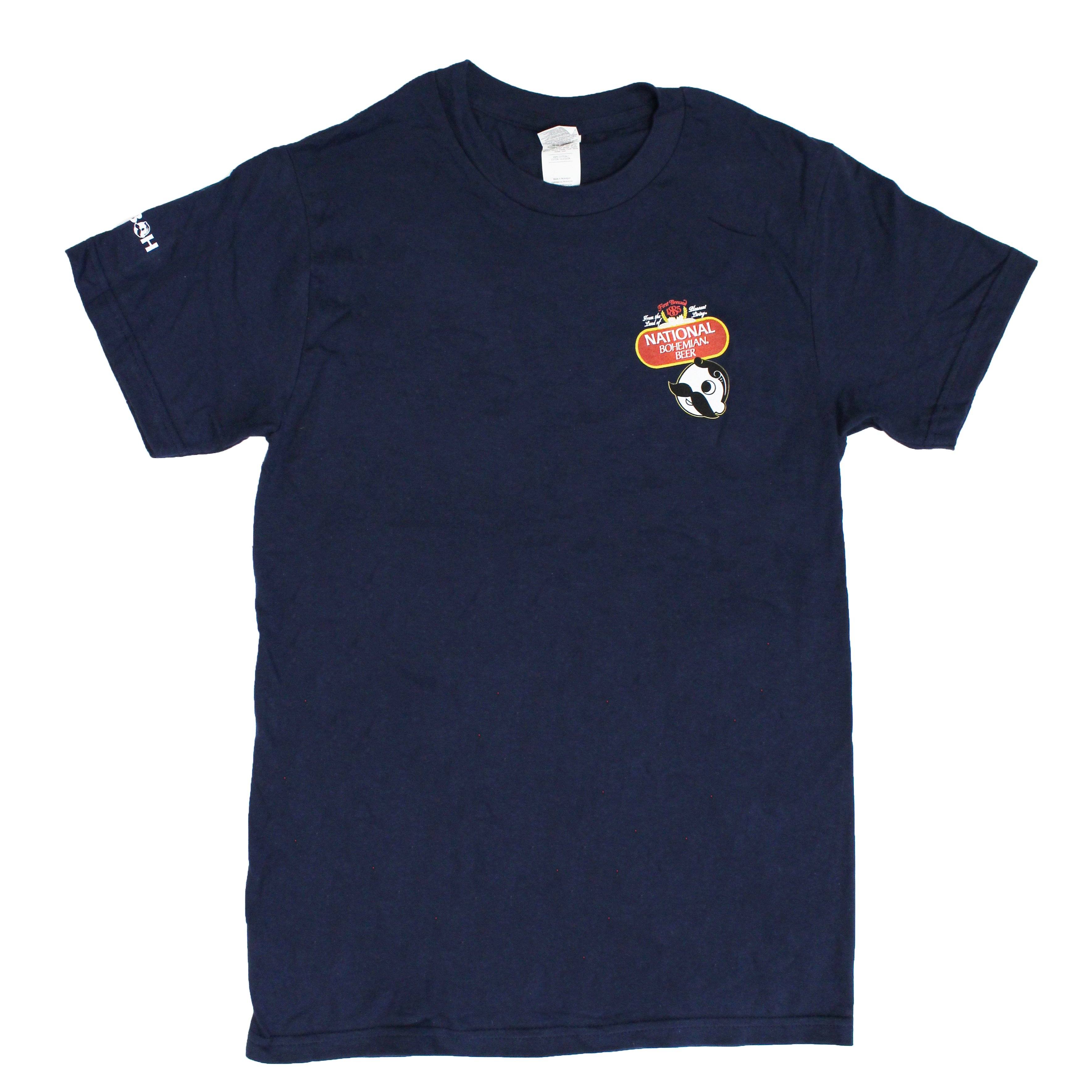 National Bohemian Beer Signature Classic (Sport Dark Navy) / Shirt - Route One Apparel