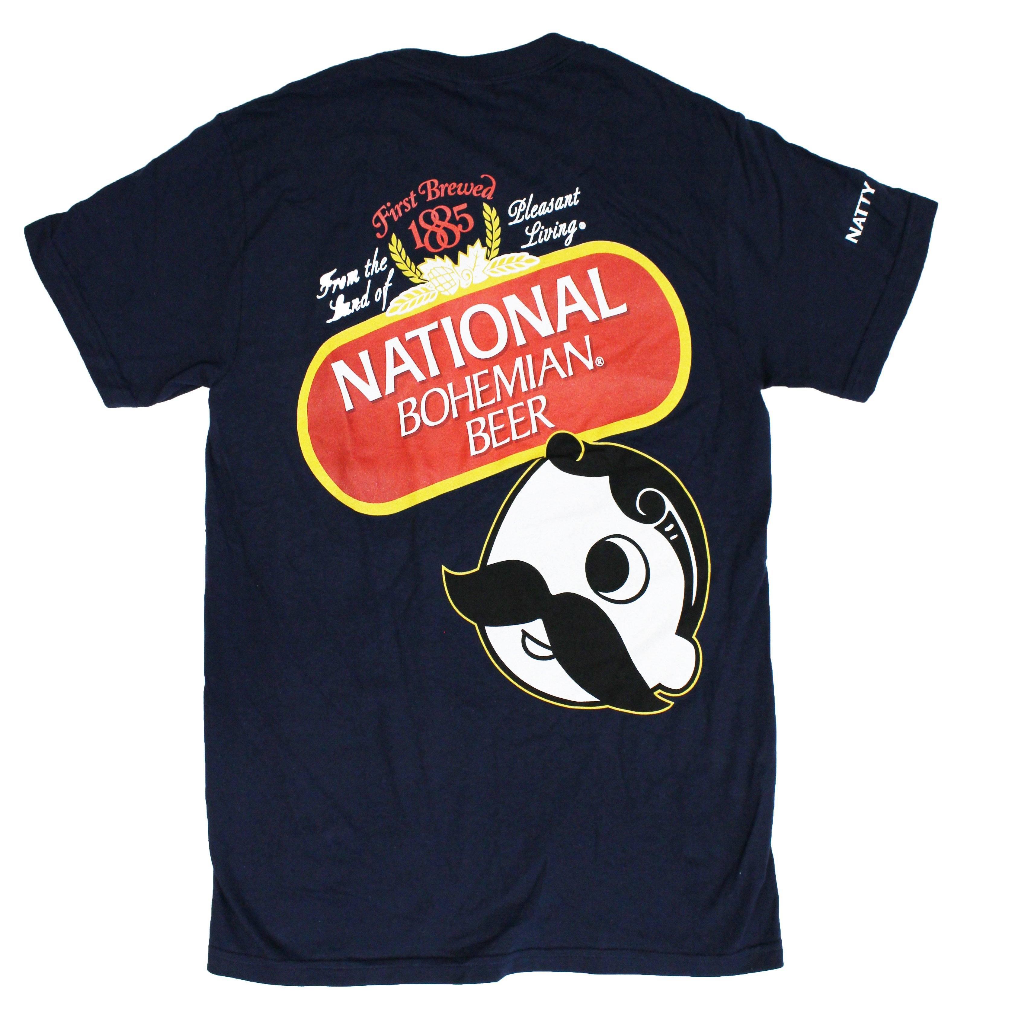 National Bohemian Beer Signature Classic (Sport Dark Navy) / Shirt - Route One Apparel