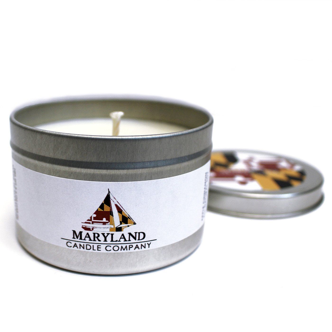 Apple Cinnamon / Exclusive Maryland Tin Candle - Route One Apparel