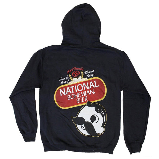 National Bohemian Beer Signature Classic (Black) / Hoodie - Route One Apparel