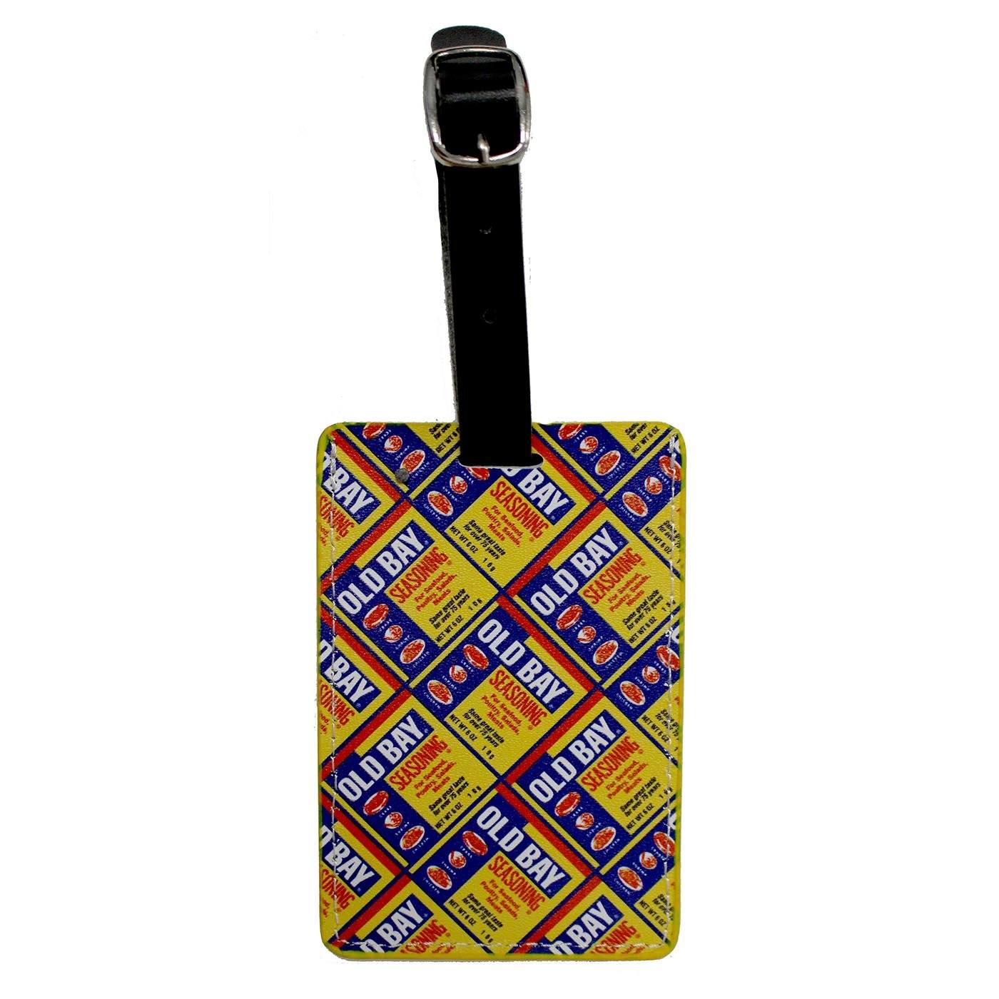 Flat Old Bay Can Pattern / Luggage Tag - Route One Apparel