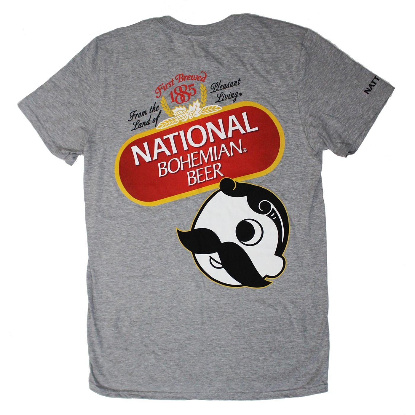National Bohemian Beer Signature Classic (Sport Grey) / Shirt - Route One Apparel