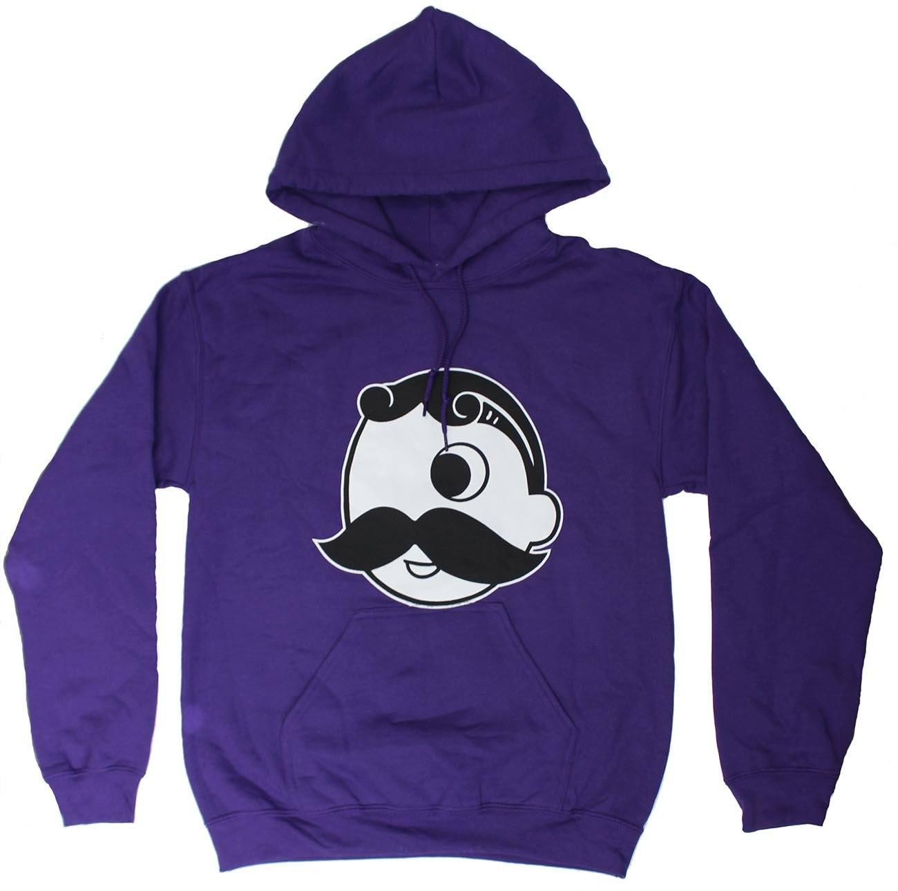 Natty Boh Logo (Purple) / Hoodie - Route One Apparel
