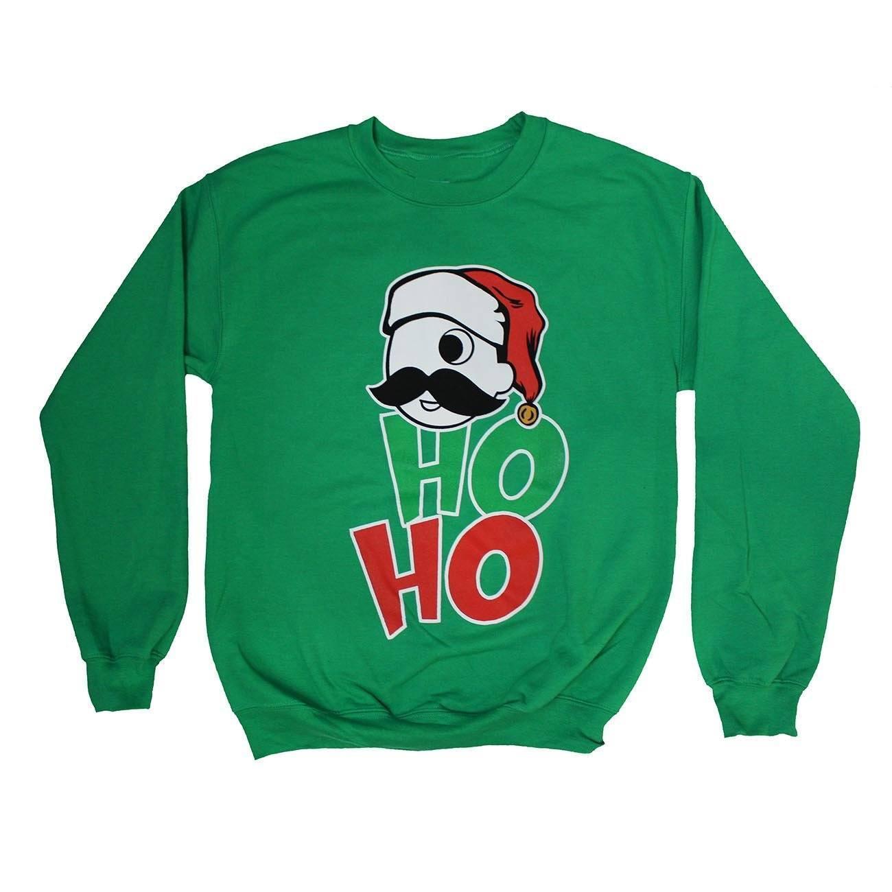 Boh Ho Ho V3.0 (Luck Green) / Crew Sweatshirt - Route One Apparel