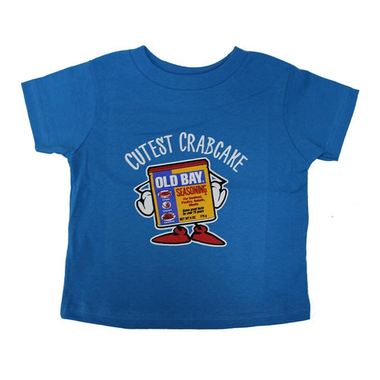 Cutest Crabcake (Cobalt) / *Toddler* Shirt - Route One Apparel