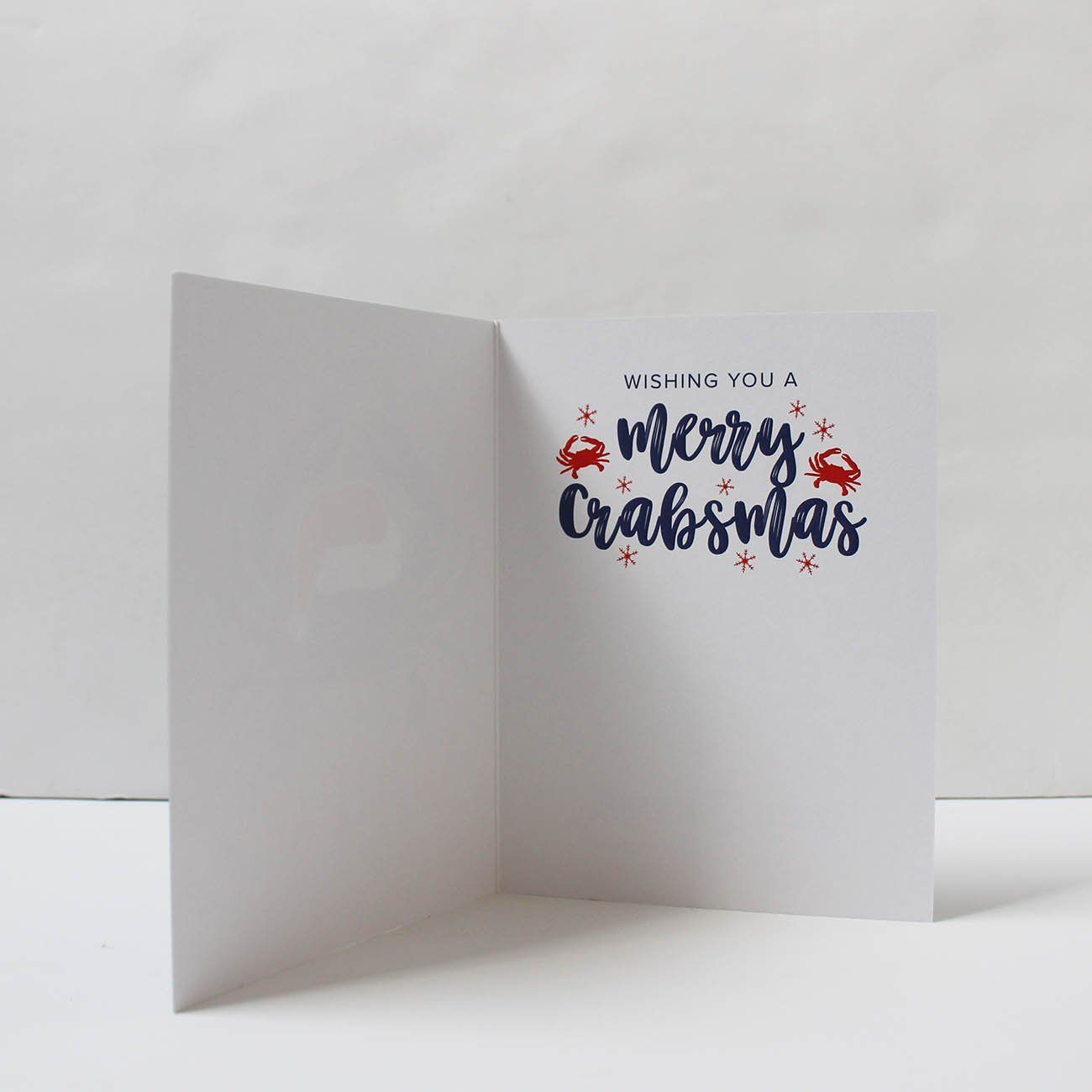 Santa Claws (Grey) / 8-Pack Christmas Cards - Route One Apparel
