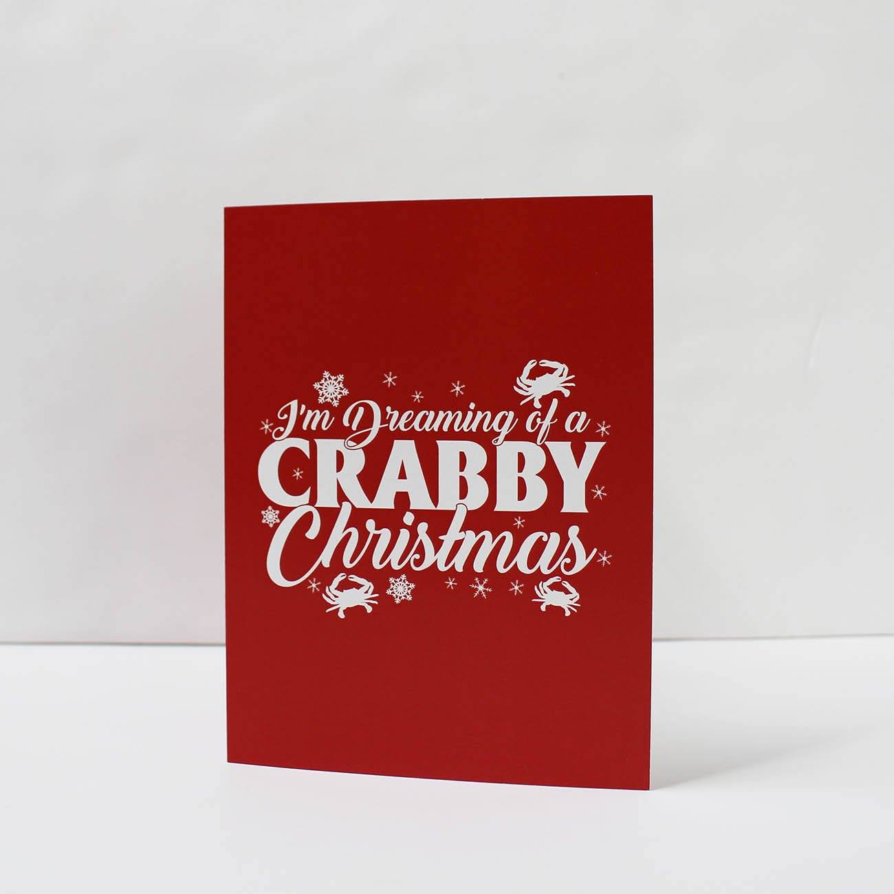 Dreaming of a Crabby Christmas / Card - Route One Apparel