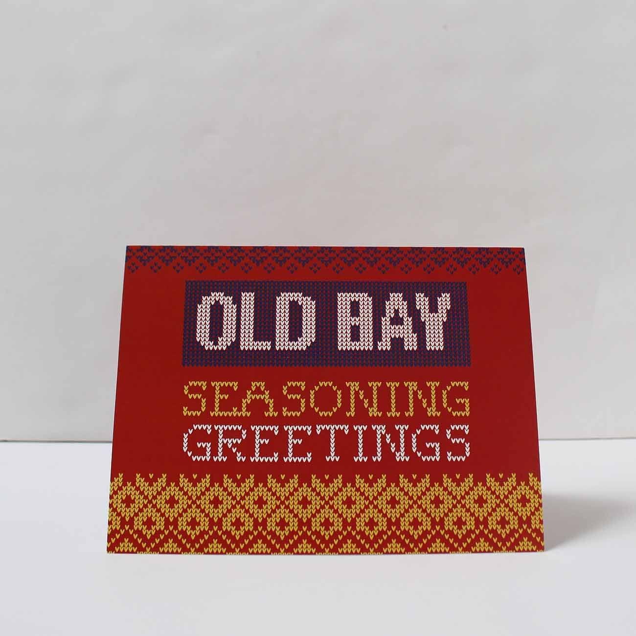Christmas Seasoning Greetings (Red) / Christmas Card - Route One Apparel